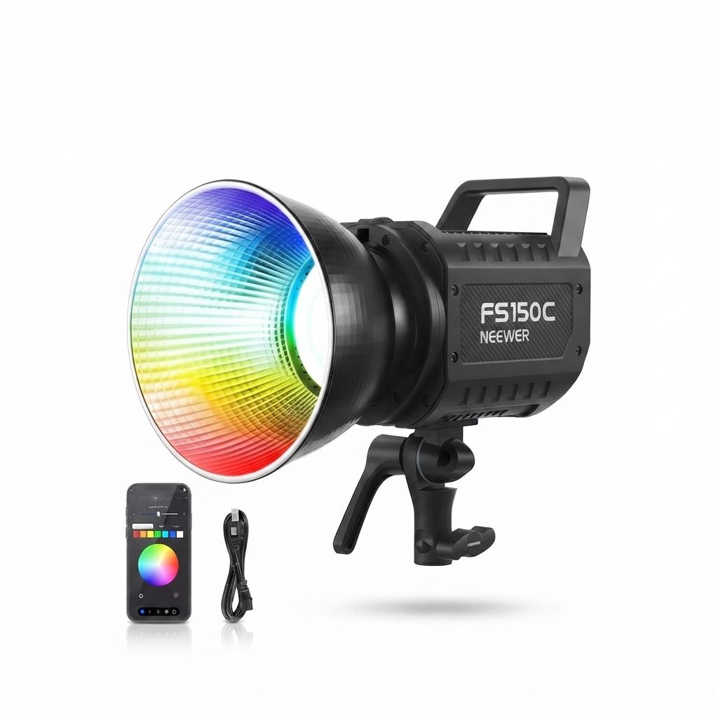 1 Luz Neewer 150W RGB